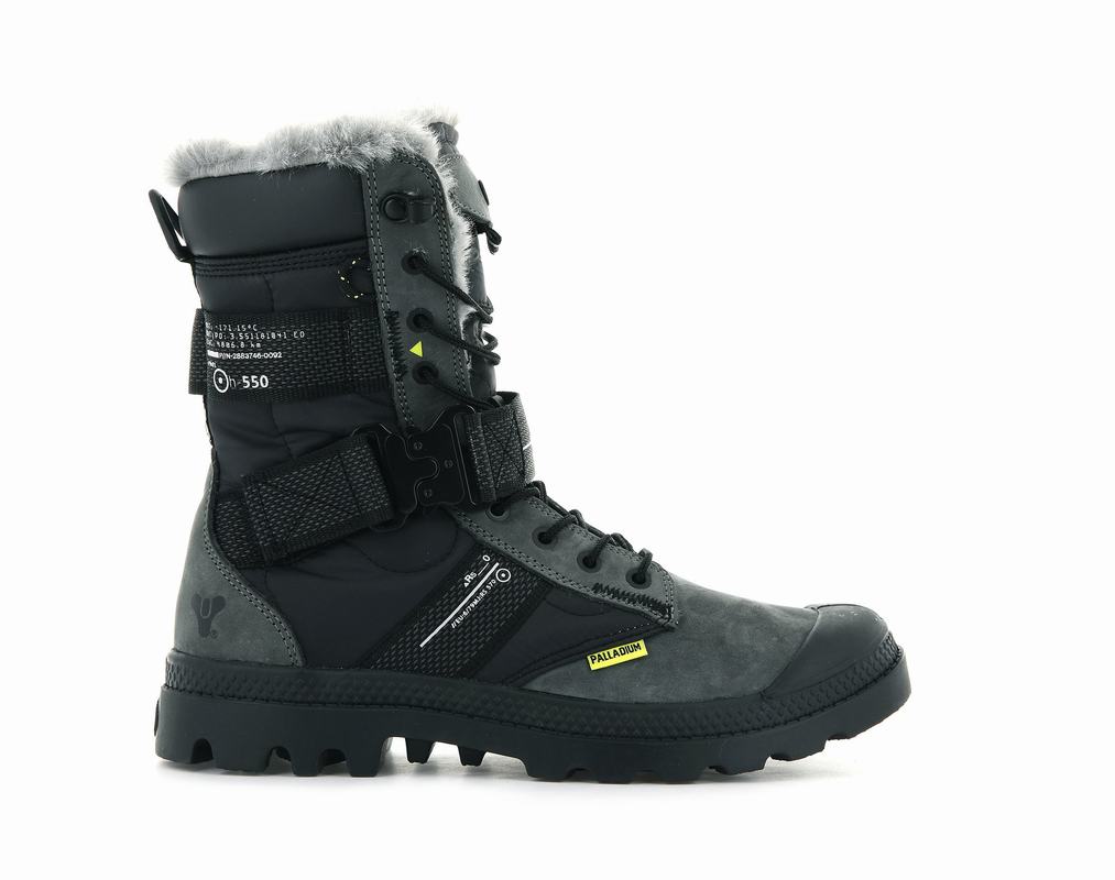 Botas Palladium Pampa Europa Tactical Hombre - Negras ||AQJY-50374||